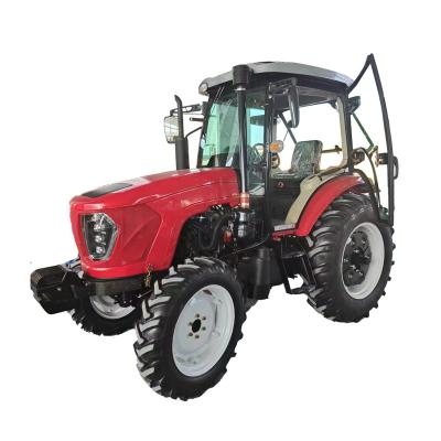 China Building Material Shops China 50HP 60HP 70HP With Attachment Mini Farm Tractors for Agriculture on Sales for sale