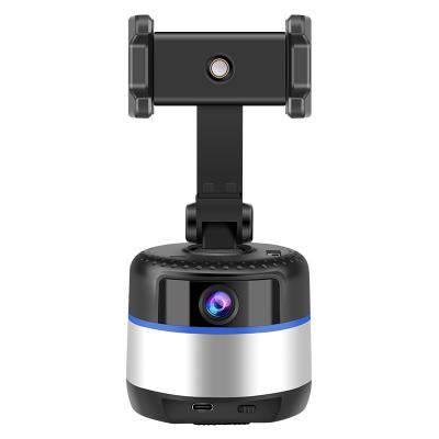 China 360 AI Rotation Automobile Smartphone Pod Face Body Handsfree Tracking Motion Tracking Camera Phone Mount 360 Degree Mobile Smart Gimbal Camera for sale