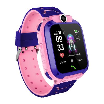 China 2021 Custom Touch Screen Kid Smartwatch Reloj Smartwatch Cartoon Waterproof Kids Watch Q12 Kids Smart Watch for sale