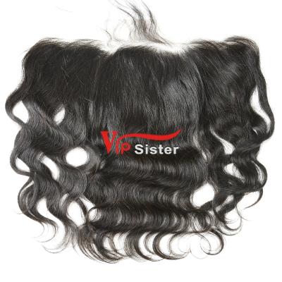 China No Weft Good Quality Body Wave 13*4 20inch Frontal Body Wave Virgin Human Hair Double Tangle Sellers Natural Black Brazilian Human Hair Wholesale for sale