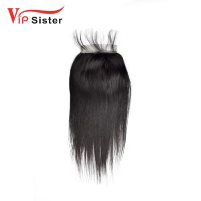 China No Tangle 4X4 12141618 Inch Straight Hair Bundles With Closure for sale