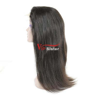 China factory wholesale 10A grade virgin hair 100% silky straight raw virgin hair cuticle aligned 4x4 brazilian hair wig for sale