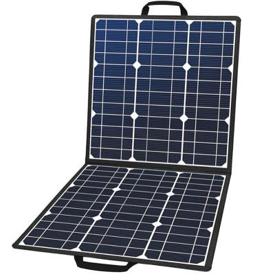 China Flexible Foldable 25W 50W 100W Generator Kit Flexible Power Panel Portable Wholesale Solar Bag for sale