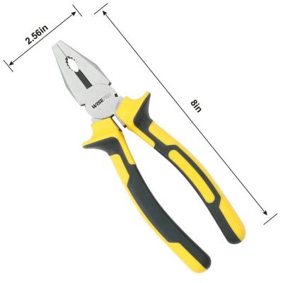 China 8 Inch Linesman Multi Function Pliers Multi Function Combination Pliers With Professional Handle for sale