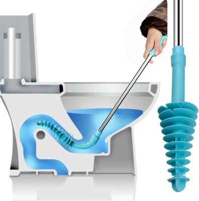 China Sustainable Toilet Plunger Toilet Dredge Designed For Siphon Type , Power Cleaned Toilet Pipe for sale