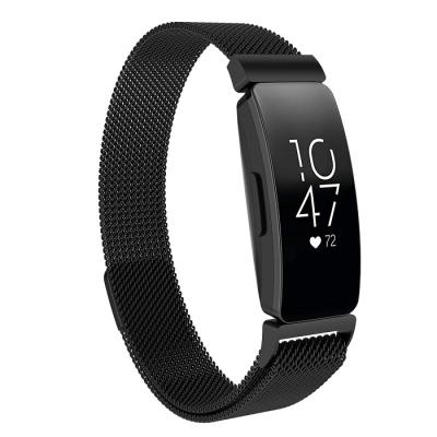 China Magnetic Loop Milanese Watch Bands For Fitbit Inspire/Inspire Time Magnetic Loop Stainless Steel Replacement Watch Band Milanese Strap for sale