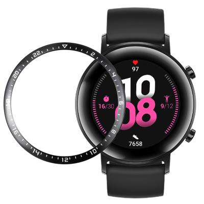 China Protective Glass Fixed For Official Huawei Watch GT2 Accessories Time Gear Insert 42mm Aluminum Cover Adhesive Bezel 46mm for sale