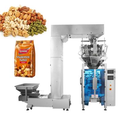 China Multifunctional Automatic Food Peanuts Vertical Mixed Nuts Holding Pouch Packing Machine for sale