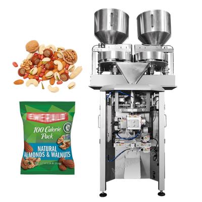 China High Speed ​​Automatic Food Snacks Almond Cashew Nut Small Bag Pouch Vertical Packing Machine for sale