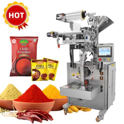 China High Speed ​​Automatic Vertical Pouch Small Food Bag Spices Red Chilli Powder Packing Machine for sale