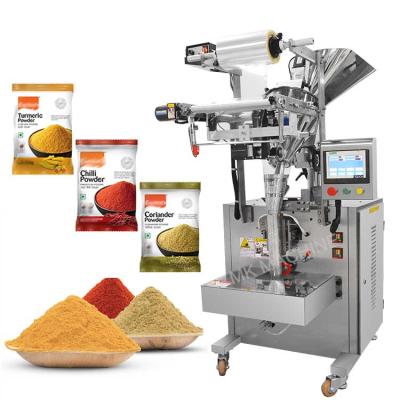 China Full Automatic Food Plastic Bag Small Vertical Pouches Spice Powder Packing Sealing Machine for sale