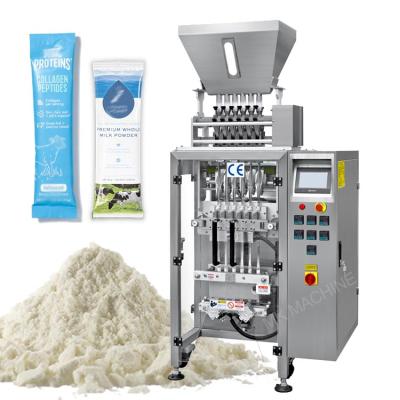 China High Speed ​​Automatic Food Stick Small Milk Whey Protein Powder Intelligent Packaging Machine for sale