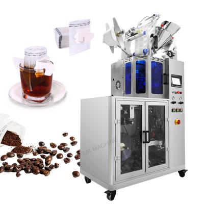 China Inner Degradation Automatic Compost Food PLA Drip Coffee Filter Bag Packaging Machine Suppliers for sale