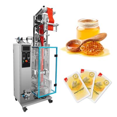 China Food Easy To Operate Automatic Small Honey Round Corner Liquid Bag Packing Machine for sale