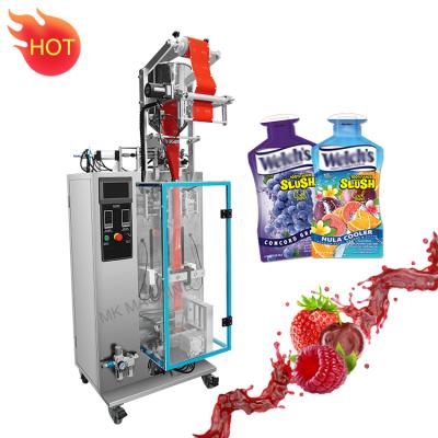 China Food CE Certified Automatic Vertical Jelly Bag Stick Special Shape Sachet Irregular Fruit Juice Packing Machine for sale