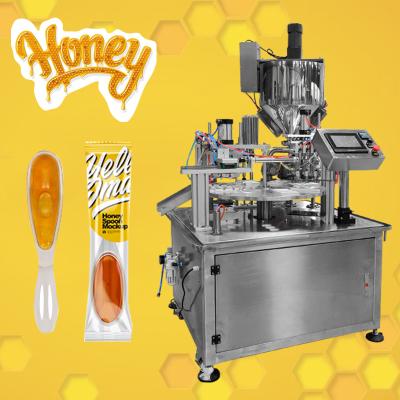 China Hot Sales Food Honey Spoon Machine Honey Spoon Filling And Packaging Machine for sale