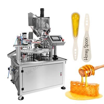 China Full Automatic Food Honey Teaspoon Filling And Sealing Machine for sale