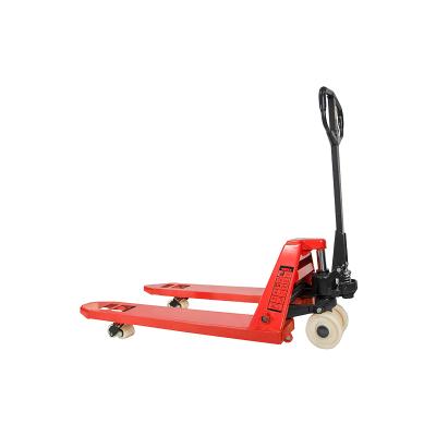 China Proper Price Top Quality All Terrain Electric Mini Pallet Truck With Video Technical Support for sale