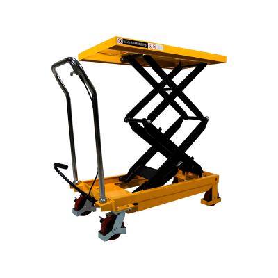 Cina Portable Manual Hidraulic Lift Scissor Hydraulic Lift Table in vendita