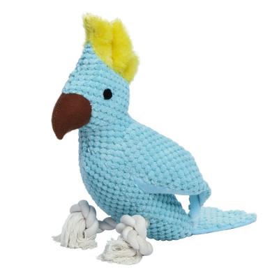 China Wholesale Durable Interactive Bird Chew Dog Stored Animal Squeaky Soft Stuff Toy for sale