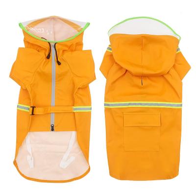 China Customized Dog Rain Coat Sport Customized Dog Raincoat Waterproof Dog Raincoat for sale