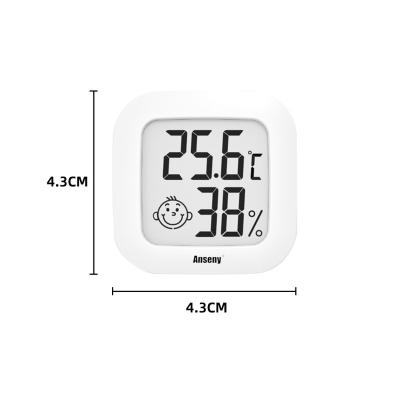 China Other Mini LCD Digital Thermometer Indoor Room Temperature Humidity Humidity Meter Sensor Electronic Weather Station for Home for sale