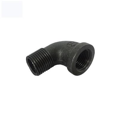 China Factory Direct Wholesale Cast Iron Malleable Pipe Fitting Elbow 90 Degree With Equal Elbow Te koop