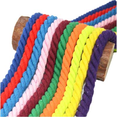 China Fasion Wholesale 5 Meters Diameter 3mm 4mm 5mm 8mm 10mm Polyester Satin Three Strand Twisted Rope DIY Rope Finds for sale