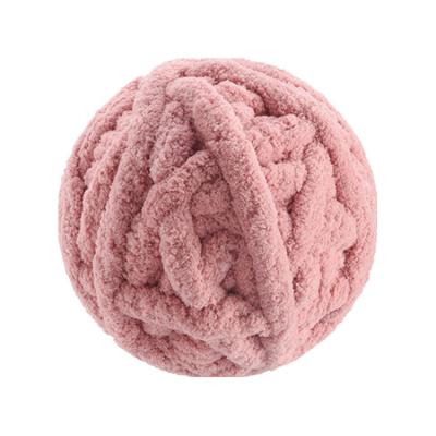 China Wholesale Anti-bacteria china factory price pet jumbo poy hand knit 100% polyester chenille bulky yarn for blanket for sale