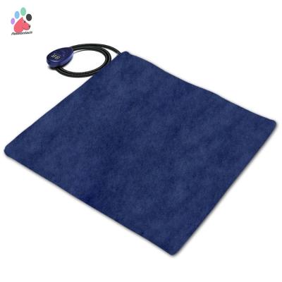 China Large Travel Pet Heater Pad Electric Heater Pad for Dogs and Cats Indoor Heater Mat with Auto Power for sale