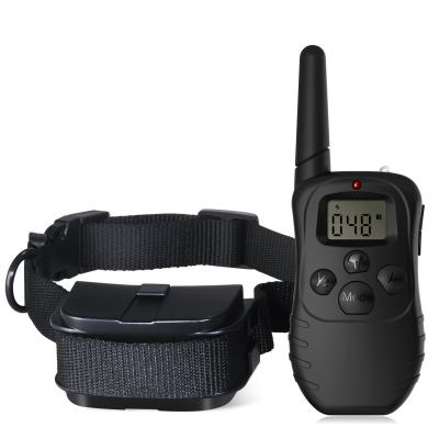 China Viable Version 300m Shock Battery Remote Dog Training Collar for sale