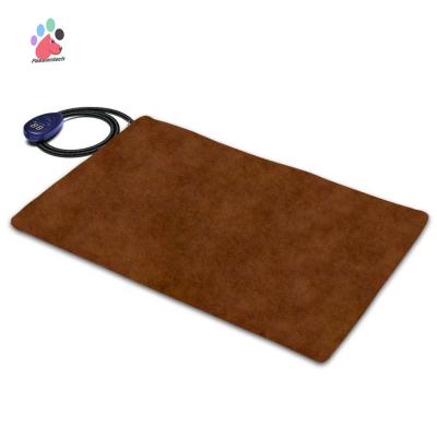 China Sustainable XL Pet Adjustable Heating Pad For Cat And Dog Continue Heating for sale