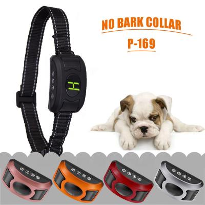 China New Sustainable Anti Bark Collar P-169 Remote Newcomer No Bark Collar for sale