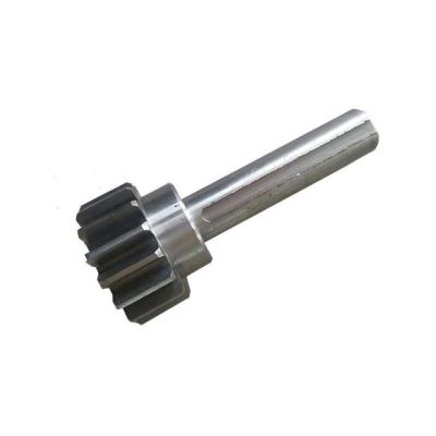 China Transmission Gearbox Customized Spline Shaft Transmission Gear Steel Motor Shaft Types for sale