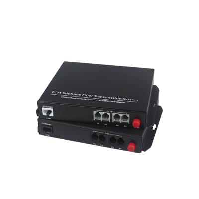 China 4Ch POTS FXO FXS Fiber Optic Accessories Telephone Over Dwdm Mux Demux for sale