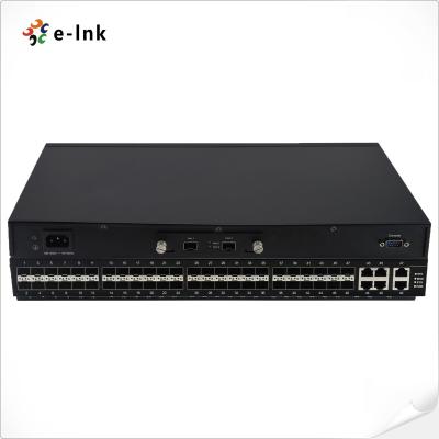 China L3 Managed Fiber Switch 48-Port Gigabit SFP + 6-Port Combo + 2-Port 10G SFP for sale