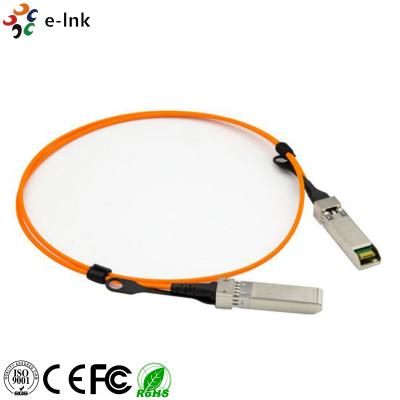 China 10G SFP+ To SFP+ Active Optical Cable OM2 Multimode PVC AOC Fiber Cable zu verkaufen