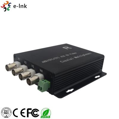 China 4 CH CVI/AHD/TVI HD/Coaxial Multiplexer CVI/AHD/TVI videosignaal voor camera over 1 coaxialkabel Te koop