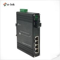 China Industrial 4-Port + 1-Port BASE-X Gigabit PoE Ethernet Switch (max. 100 W) Te koop