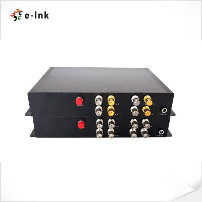 China Fiber Transceiver 4 Channel HD SDI 1080P High-Definition Fiber Video Converter for sale