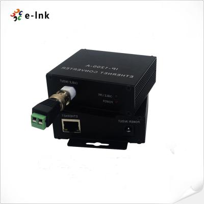 China Accessories 1Ch Ethernet over 2-Wire Transceiver with PoE+ 300M for sale