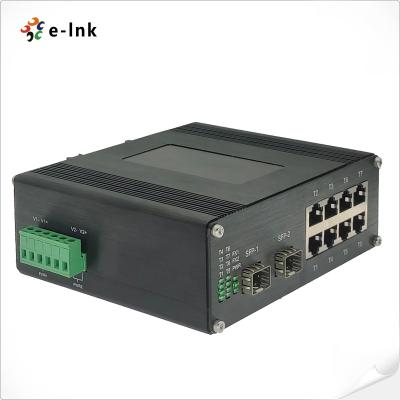 Chine Petits l'Ethernet gauche 12v du commutateur 8 industriels Unmanaged de PoE a actionné à vendre