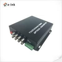 China 8-Channel 1080P CCTV Camera Fiber Optic Converter HDAHD CVI TVI CVBS 4-In-1 Video for sale