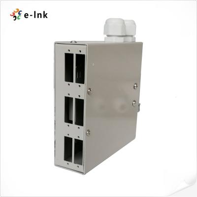 China 6 Port SC Outdoor Fiber Optic Accessories Fiber Splice Box for sale