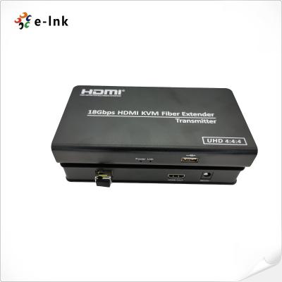 China Elink 4K HDMI 2,0 über Hafen-Ergänzung KVM USB der Faser-HDMI zu verkaufen