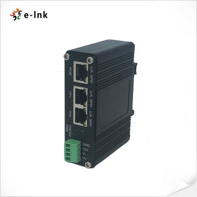 China 20W draadloze PoE Adapter Industriële 12v Gelijkstroom PoE Injecteur IEEE802.3af bij Te koop