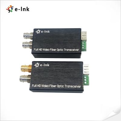 China Mini-type 3G-SDI to Fiber Converter with Tally or Reverse RS485 for sale