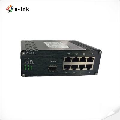 Cina Gigabit industriale 802.3at del commutatore 8-Port di PoE con il commutatore di Ethernet di 1-Port SFP PoE in vendita