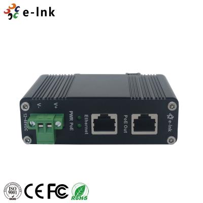 China Industriële de Injecteursadapter van Gigabit PoE+, 12~48VDC-Machtsinput Te koop