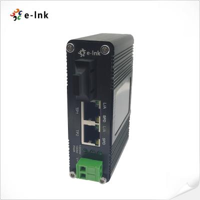 China Mini Industrial 2-Port 10 / 100Base-TX para el convertidor de medios 100Base-FX en venta